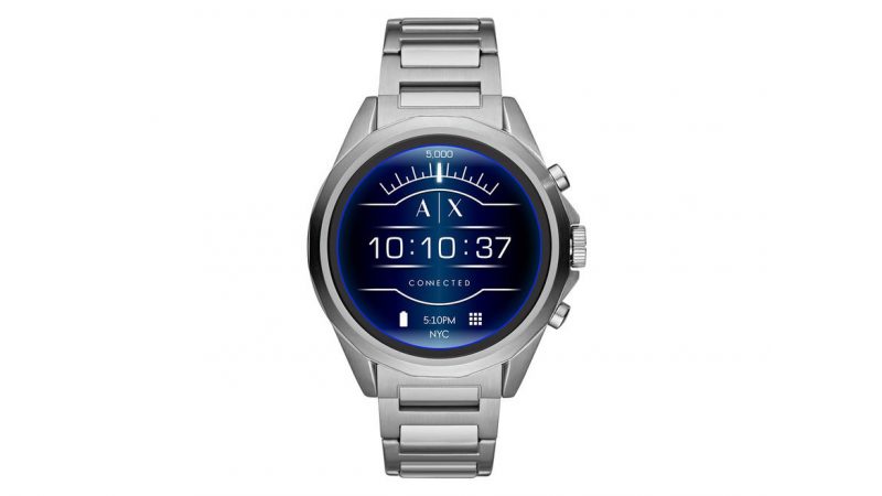 El primer reloj inteligente de Armani Exchange ha llegado