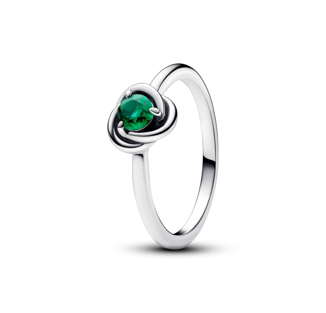 Anillo discount pandora verde