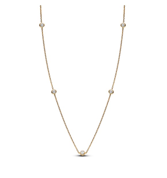 353123C01-45 14k Gold pendant necklace with 0.50 ct TW G-J VS+ round brilliant excellent cut lab-grown diamond