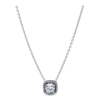 PANDORA 393560C02 Collar de plata de ley con circonitas cúbicas transparentes