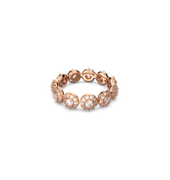 SWAROVSKI CONSTELLA:RING BAND WHITE/ROS 50