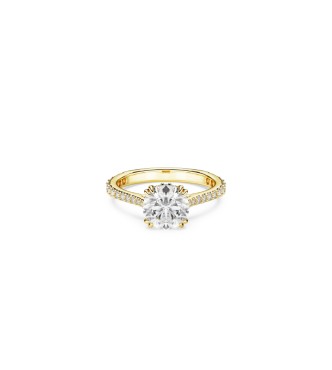 SWAROVSKI CONSTELLA:RING RND M WHITE/GOS 58