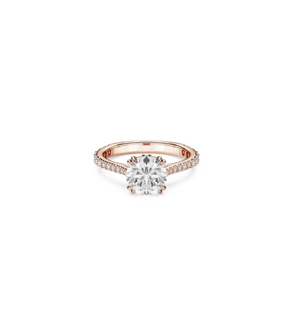 SWAROVSKI CONSTELLA:RING RND M WHITE/ROS 50