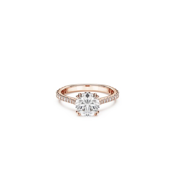 SWAROVSKI CONSTELLA:RING RND M WHITE/ROS 60