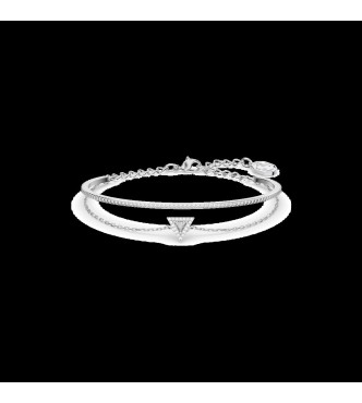 SWAROVSKI ORTYX:BRACELET WHITE/RHS M