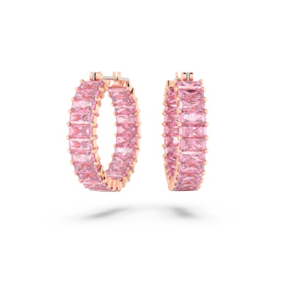 SWAROVSKI MATRIX:PE HOOP PIN/ROS
