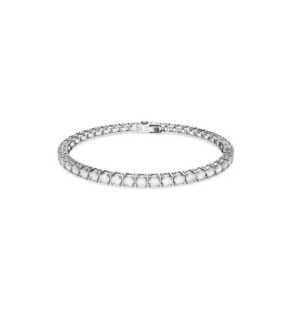 SWAROVSKI RE MATRIX:BRACELET S WHI/RHS XL