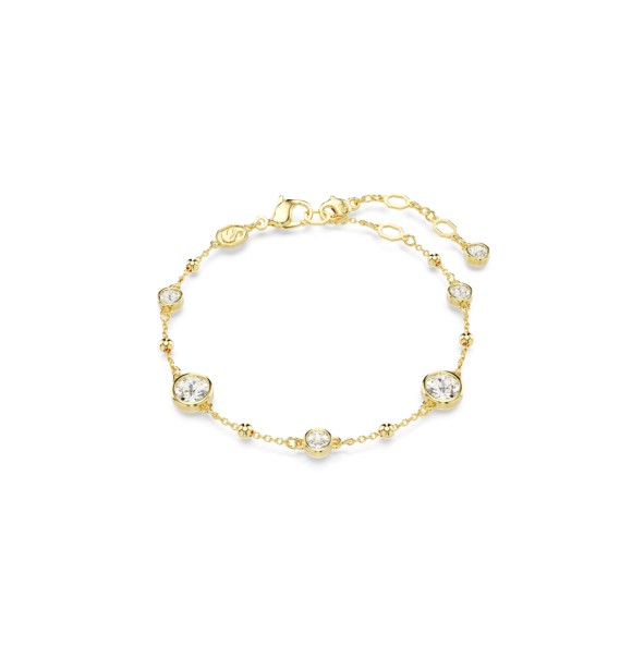 SWAROVSKI IMBER:BRACELET WHITE/GOS M