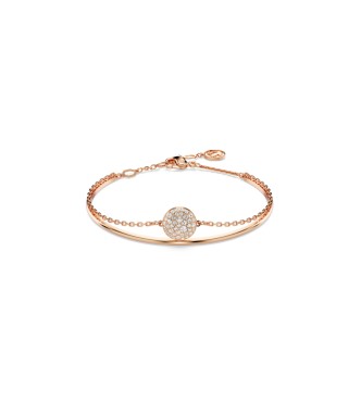 SWAROVSKI PULSERA METEORA,BLANCO, BAÑO ORO ROSA