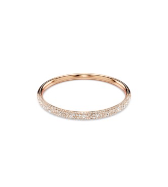 SWAROVSKI PULSERA SUBLIMA, PAVE NIEVE, BLANCO,
 BAÑO TONO ORO ROSA