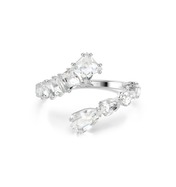 SWAROVSKI PULSERA MATRIX, TALLAS MIXTAS BLANCO,
 BAÑO DE RODIO