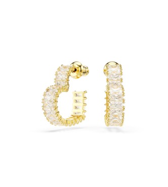 SWAROVSKI 5693512 MATRIX:PENDIENTES DE PRESION HEART WHI/G