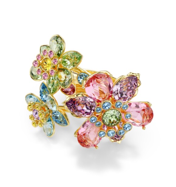 SWAROVSKI IDYLLIA:RING TRIPLE MUL/GOS 52