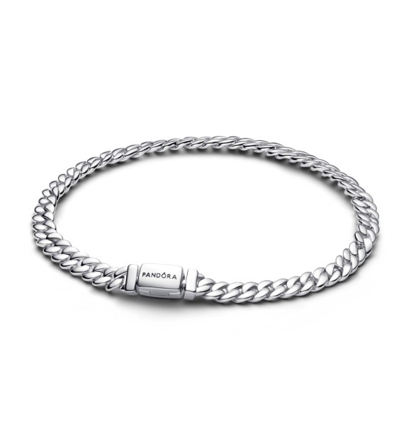 PANDORA 594367C00 Cuban chain sterling silver bracelet