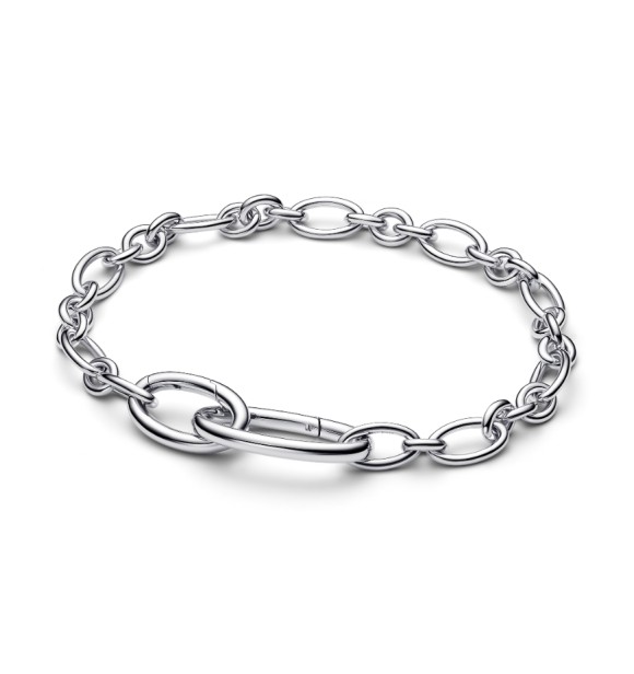 594678C00-4 Sterling silver oval link bracelet