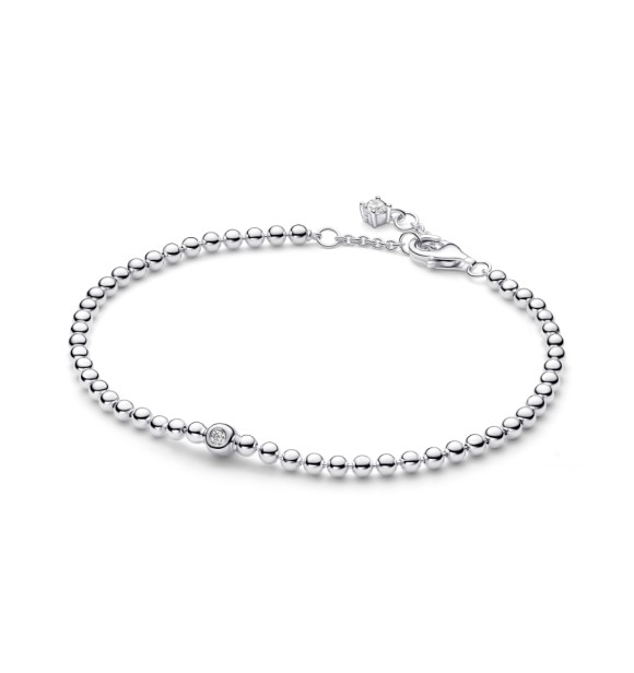 PANDORA 594822C01 Sterling silver bracelet with clear cubic zirconia