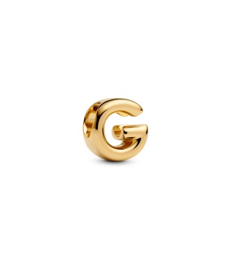 763953C00 Letter G 14k gold-plated charm