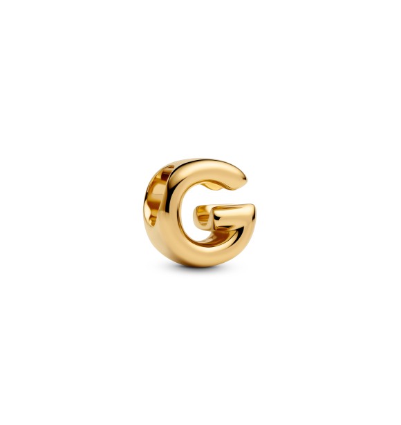 763953C00 Letter G 14k gold-plated charm