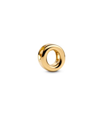 763961C00 Letter O 14k gold-plated charm