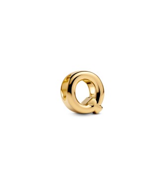 763963C00 Letter Q 14k gold-plated charm