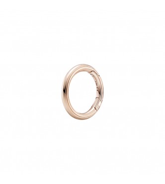 14k Rose gold-plated round connector