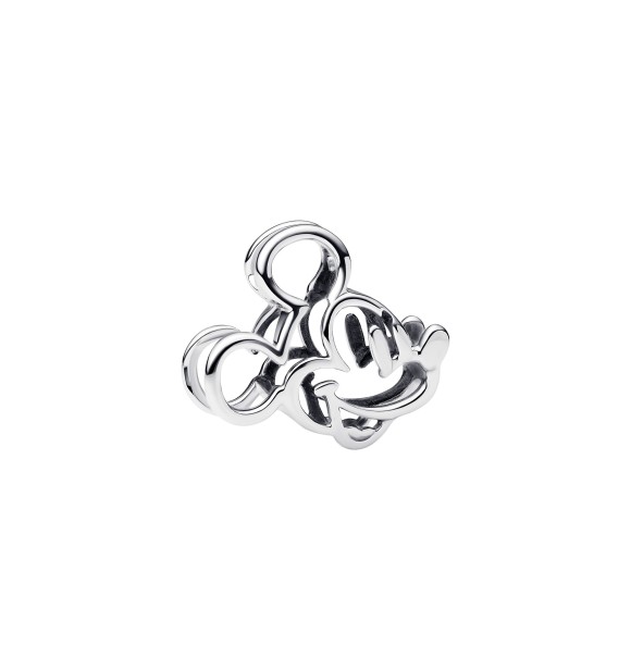 PANDORA 793907C00 Disney Mickey Mouse sterling silver charm