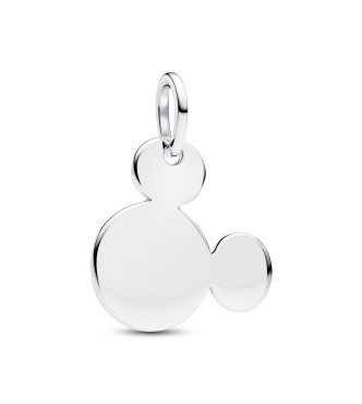 PANDORA Disney engravable Mickey Mouse sterling silver dangle