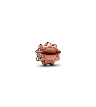 PANDORA 794818C01 Sun sterling silver mini charm with orange enamel