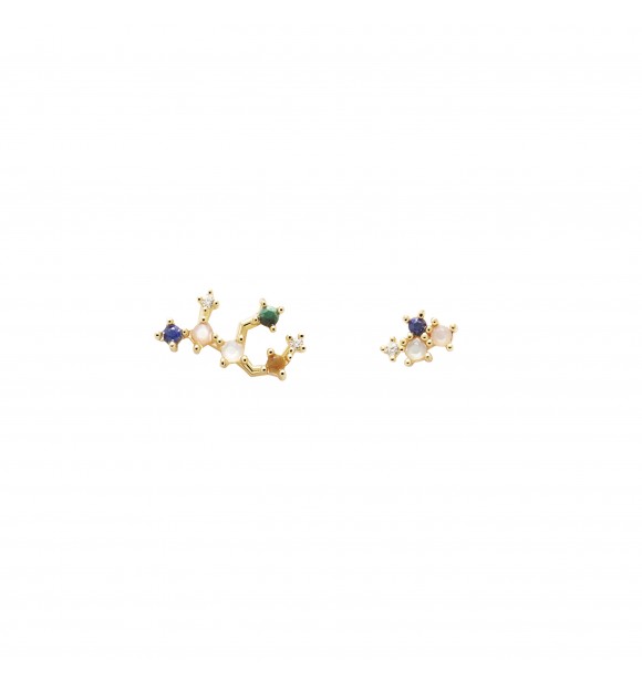 PDPAOLA Anillo AR01-409-U ZODIAC CONSTELLATIONS