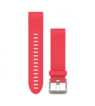 GARMIN Correas de reloj QuickFit™ 20, silicona rosa azalea