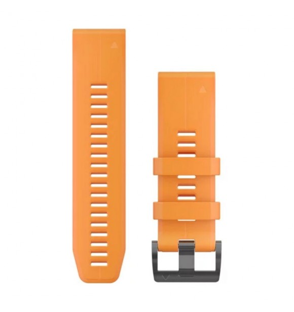 Correa QuickFit fenix 5X Plus (26mm) Silicona Naranja