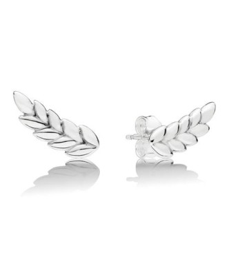 PANDORA Pendientes semillas en plata de primera ley