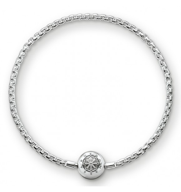 Thomas Sabo bracelet, appr. 19 cm 925 Sterling silver plain