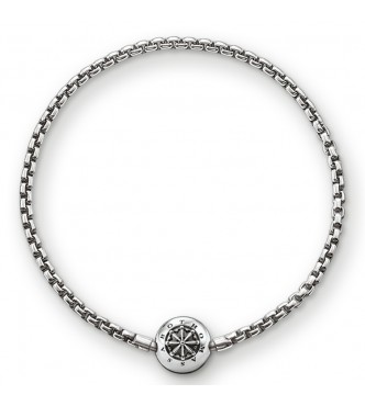 Thomas Sabo bracelet, appr. 15 cm 925 Sterling silver plain