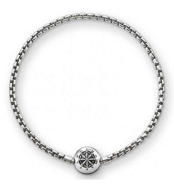 Thomas Sabo bracelet, appr. 15 cm 925 Sterling silver plain