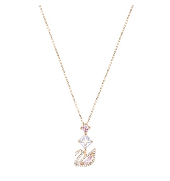 SWAROVSKI DAZZLING SWAN:NECKLACE CZMO/ROS