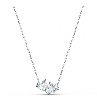 SWAROVSKI ATTRACT SOUL:NECKLACE HEART CZWH/RHS