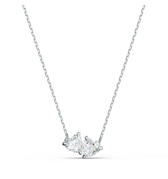 SWAROVSKI ATTRACT SOUL:NECKLACE HEART CZWH/RHS