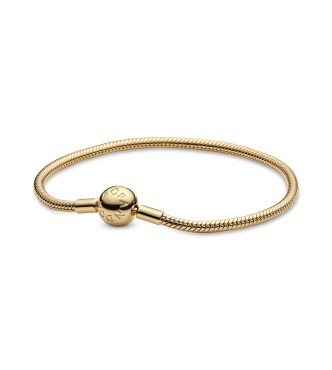 PANDORA SHINE Pulsera Moments en PANDORA Shine sin roscas para charms