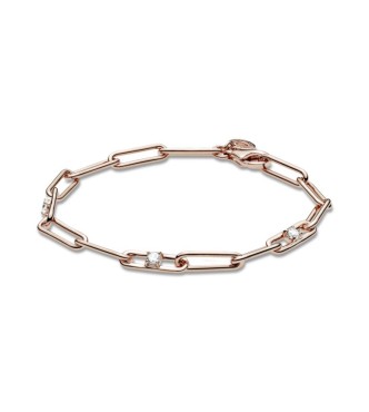 PANDORA Pulsera en Pandora Rose Eslabones y Gemas Pandora Pandora Rose link bracelet wit
