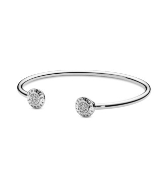 PANDORA 590528CZ Pulsera plata de ley y circonita cúbica transparente