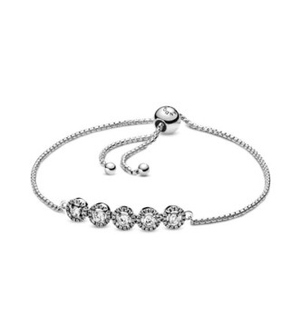 PANDORA  Pulsera 598510C01 Sterling silver Stories (matching jewelry)