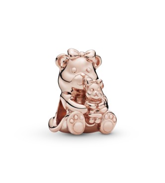 PANDORA Mother and child teddy bear Pandora Rose charm