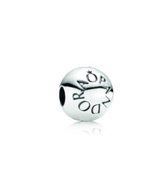 Pandora /Clip en plata de ley. Logo PAND