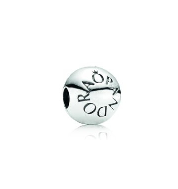 Pandora /Clip en plata de ley. Logo PAND