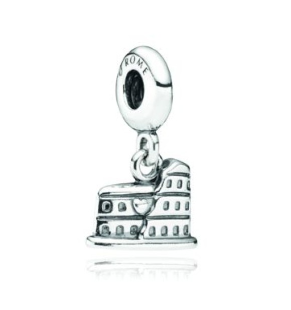 791079 Colosseum silver dangle
