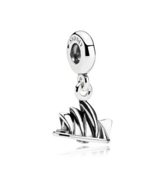 791175 Sydney Opera house silver dangle