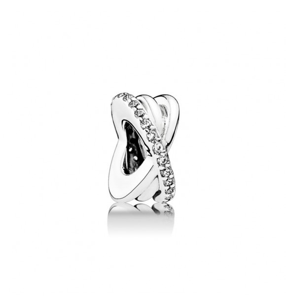 PANDORA 791994CZ Separador en plata de primera ley con circonita cúbica transparente