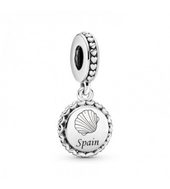 Pandora Charm dangle 792018C00_E027 Shell and Spain sterling silver dangle