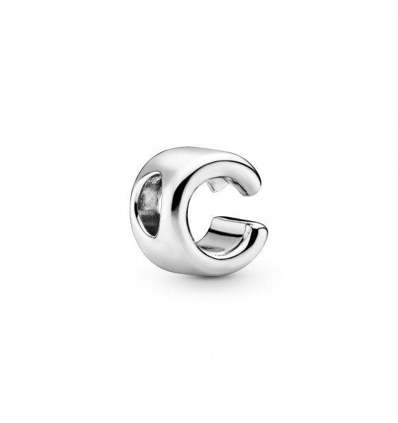 PANDORA Charm en plata de ley Letra C